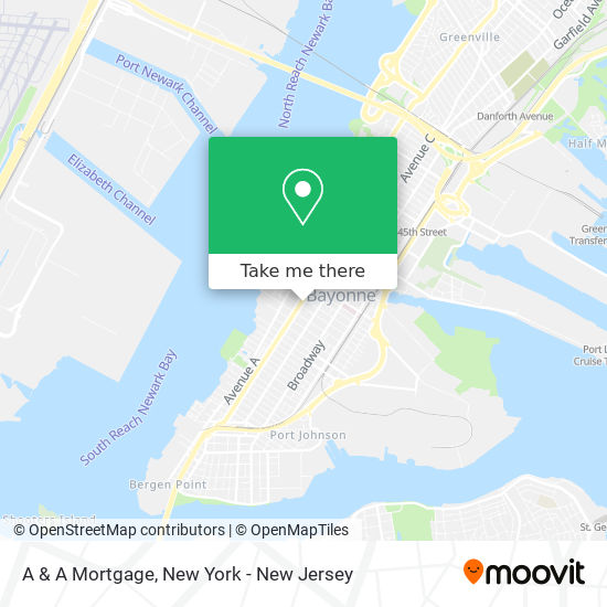 A & A Mortgage map