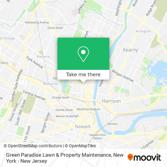 Green Paradise Lawn & Property Maintenance map