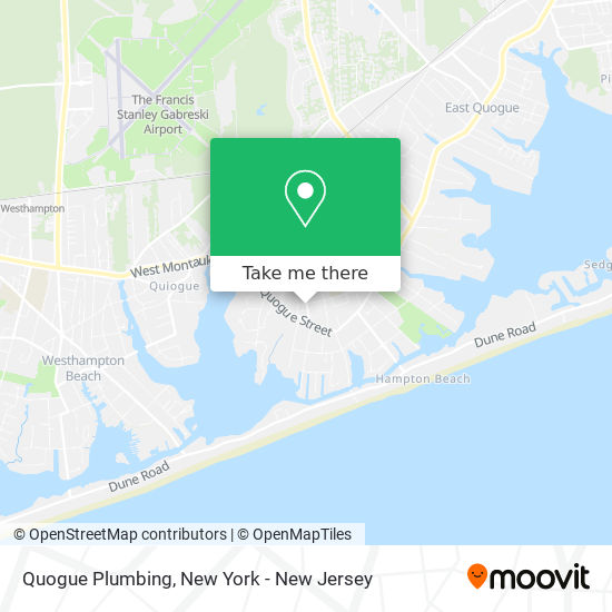 Quogue Plumbing map