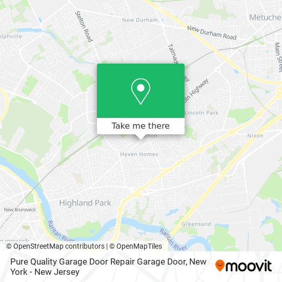 Mapa de Pure Quality Garage Door Repair Garage Door
