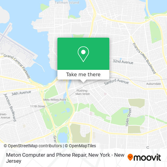 Mapa de Meton Computer and Phone Repair