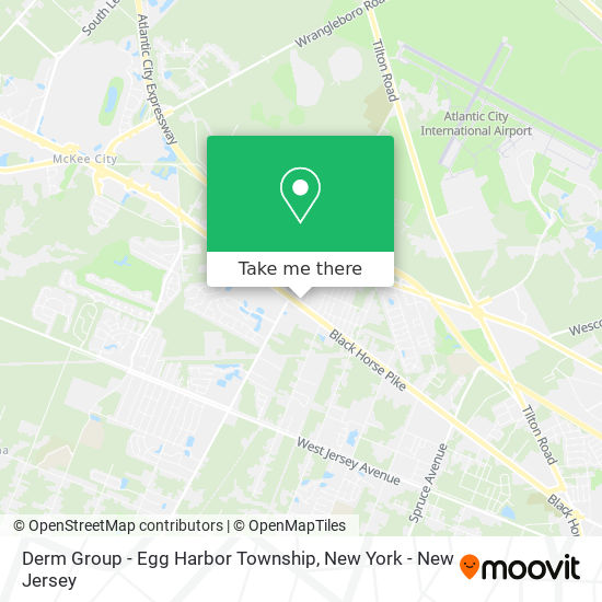 Mapa de Derm Group - Egg Harbor Township