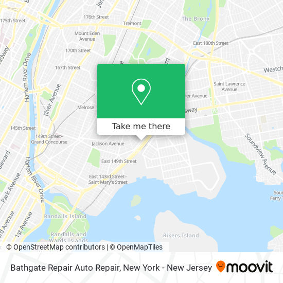 Mapa de Bathgate Repair Auto Repair