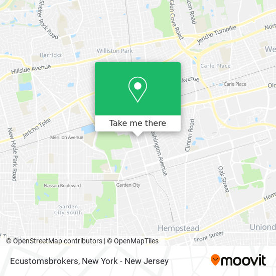 Ecustomsbrokers map