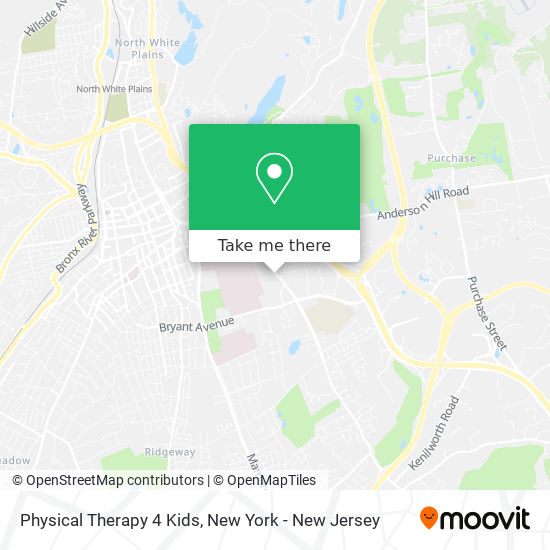 Physical Therapy 4 Kids map