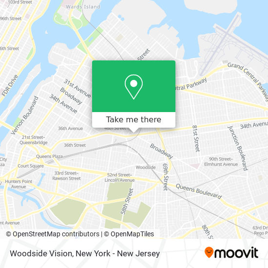 Woodside Vision map