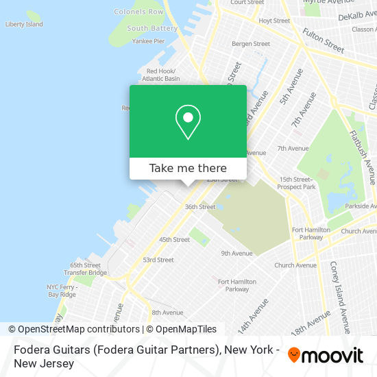 Fodera Guitars (Fodera Guitar Partners) map