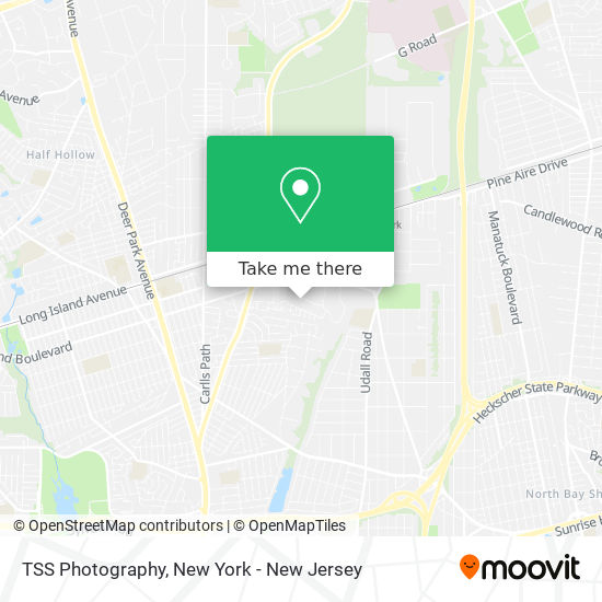 TSS Photography map