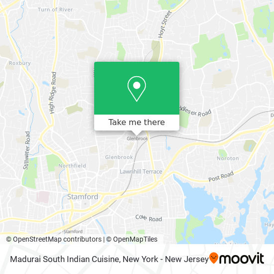 Mapa de Madurai South Indian Cuisine