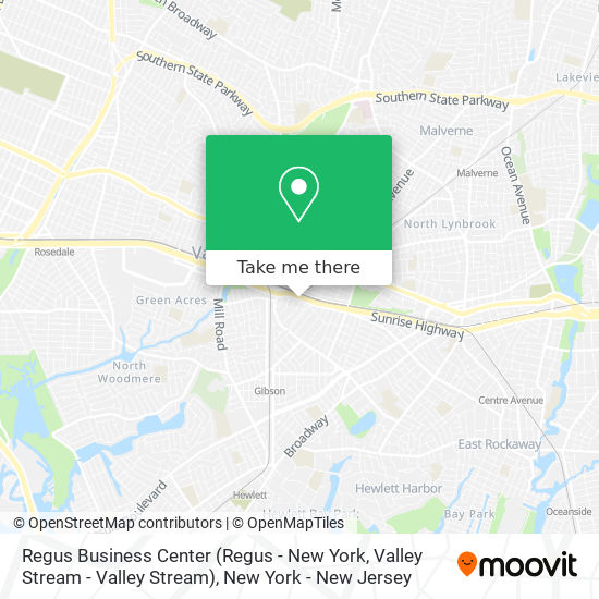 Mapa de Regus Business Center (Regus - New York, Valley Stream - Valley Stream)