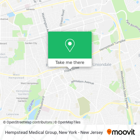 Hempstead Medical Group map