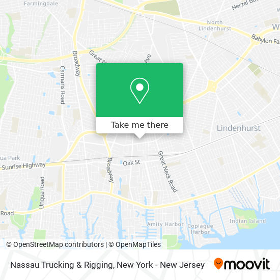 Mapa de Nassau Trucking & Rigging