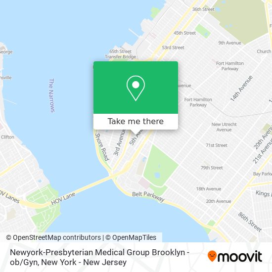 Newyork-Presbyterian Medical Group Brooklyn - ob / Gyn map