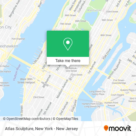 Atlas Sculpture map