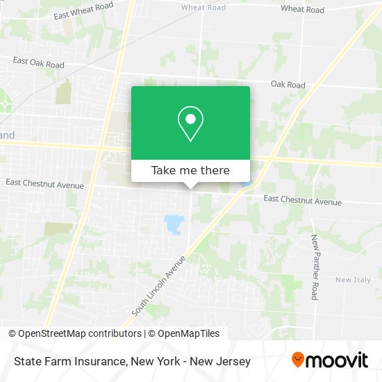 State Farm Insurance map