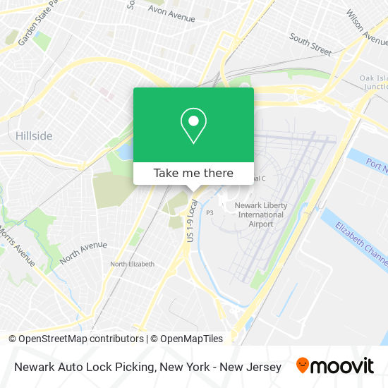 Newark Auto Lock Picking map