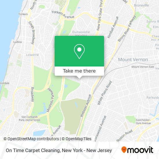 On Time Carpet Cleaning map
