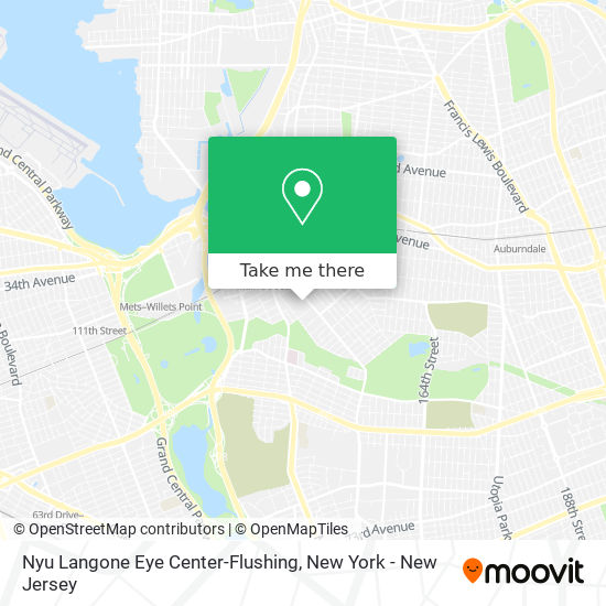 Mapa de Nyu Langone Eye Center-Flushing