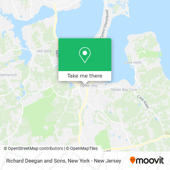 Richard Deegan and Sons map