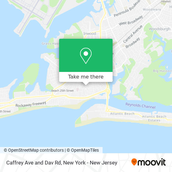 Mapa de Caffrey Ave and Dav Rd