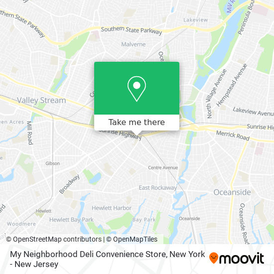 My Neighborhood Deli Convenience Store map