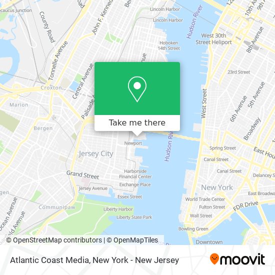 Atlantic Coast Media map