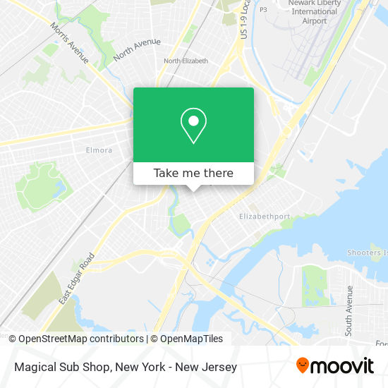 Magical Sub Shop map
