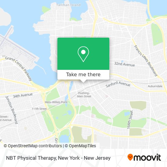 NBT Physical Therapy map