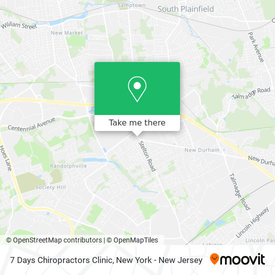 7 Days Chiropractors Clinic map