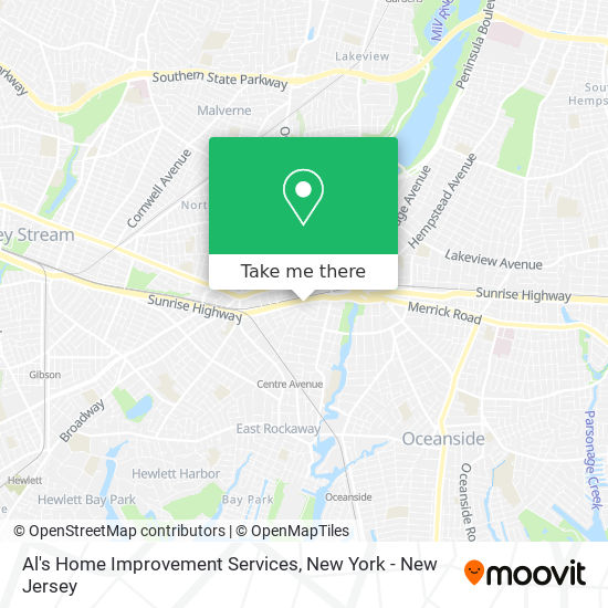 Al's Home Improvement Services map