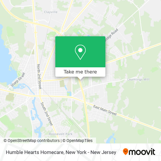 Humble Hearts Homecare map