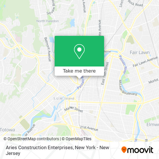 Aries Construction Enterprises map