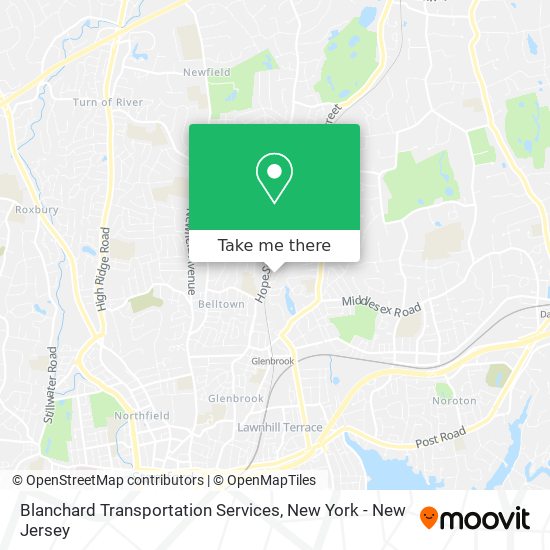 Mapa de Blanchard Transportation Services