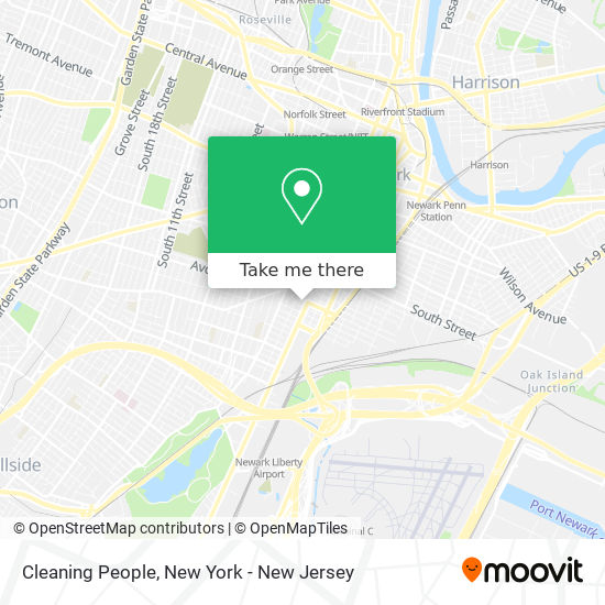 Cleaning People map