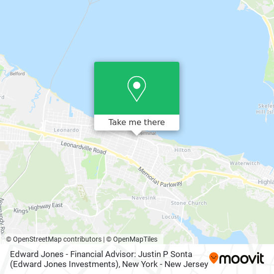 Mapa de Edward Jones - Financial Advisor: Justin P Sonta (Edward Jones Investments)