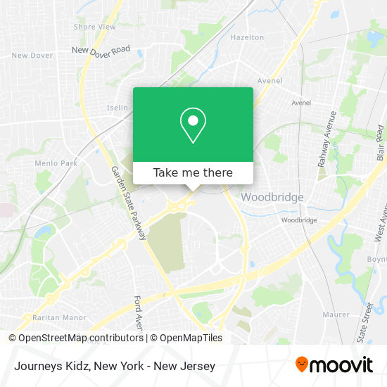 Journeys Kidz map