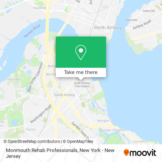 Mapa de Monmouth Rehab Professionals