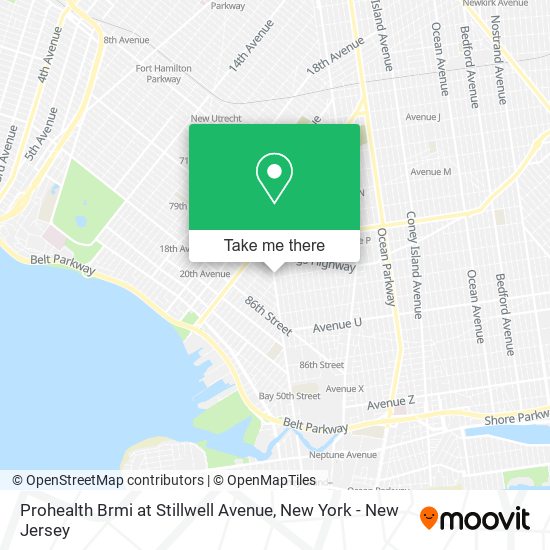 Mapa de Prohealth Brmi at Stillwell Avenue