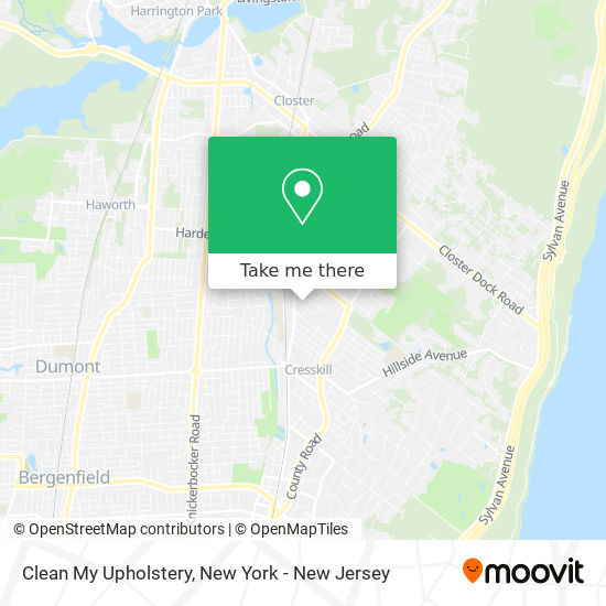 Clean My Upholstery map