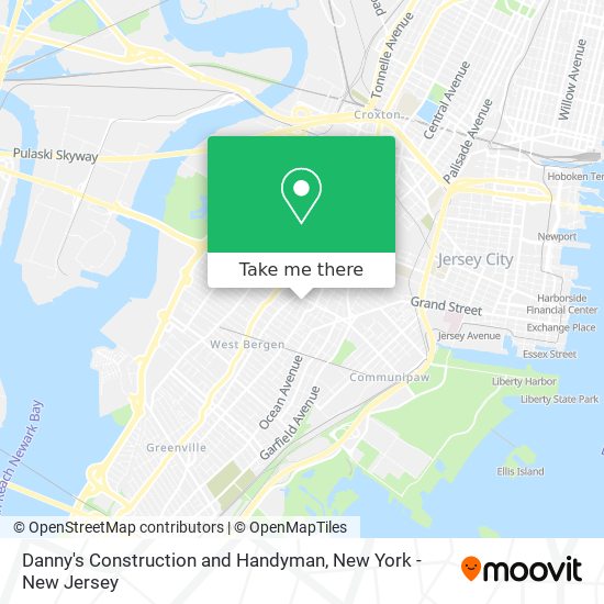 Danny's Construction and Handyman map