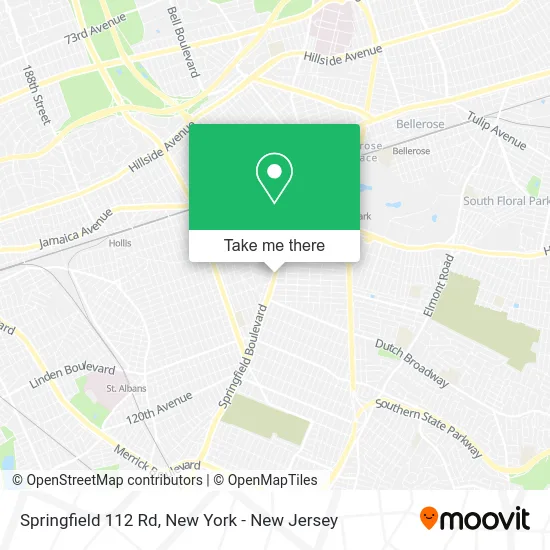 Springfield 112 Rd map