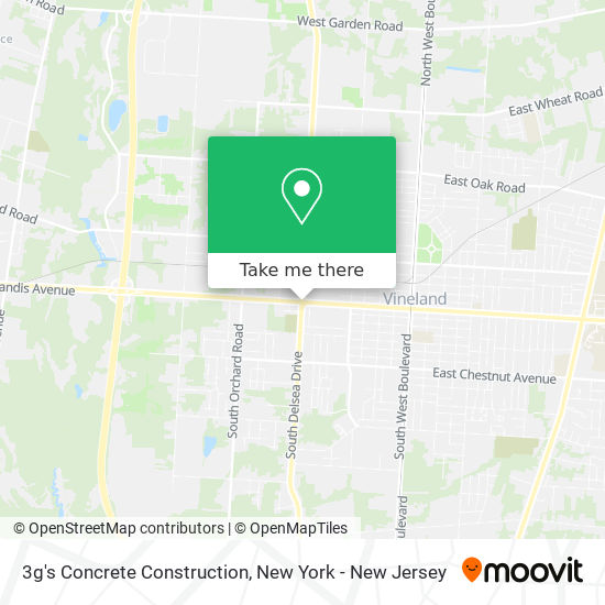 3g's Concrete Construction map