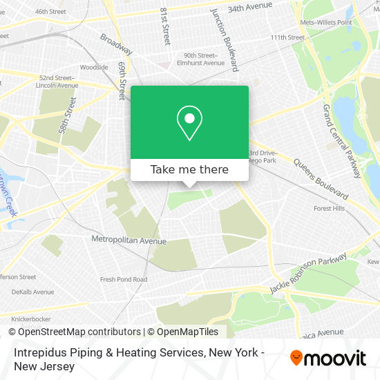 Mapa de Intrepidus Piping & Heating Services