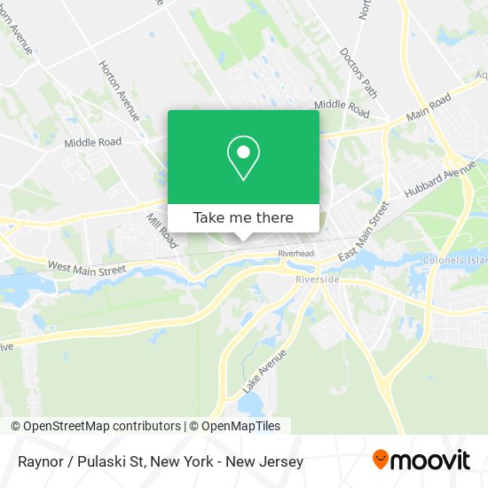Mapa de Raynor / Pulaski St