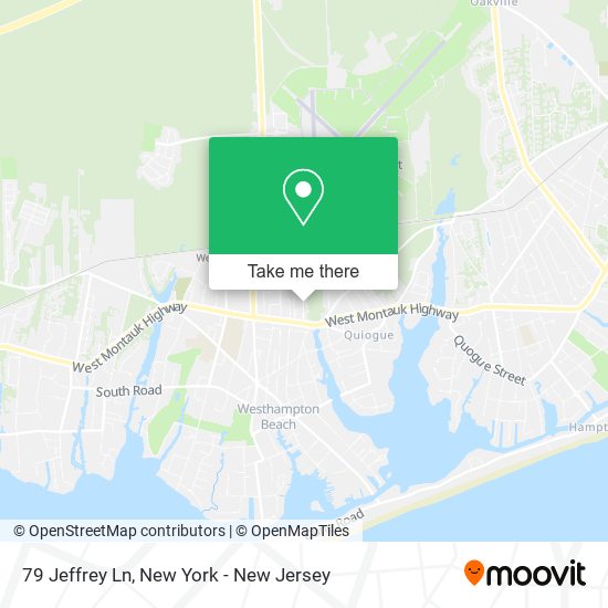 Mapa de 79 Jeffrey Ln