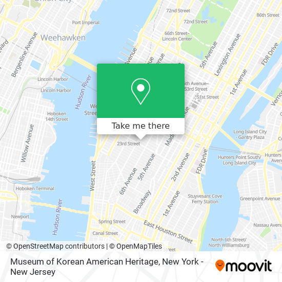 Mapa de Museum of Korean American Heritage