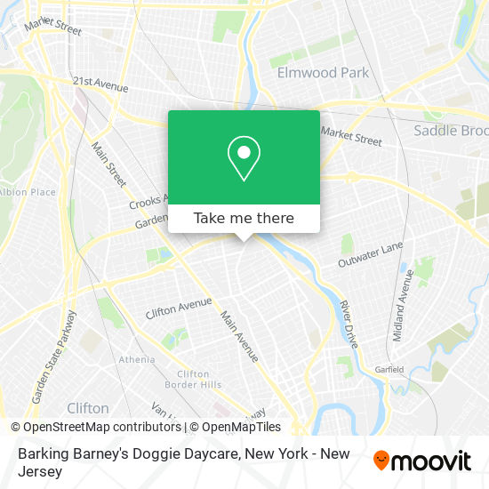 Barking Barney's Doggie Daycare map