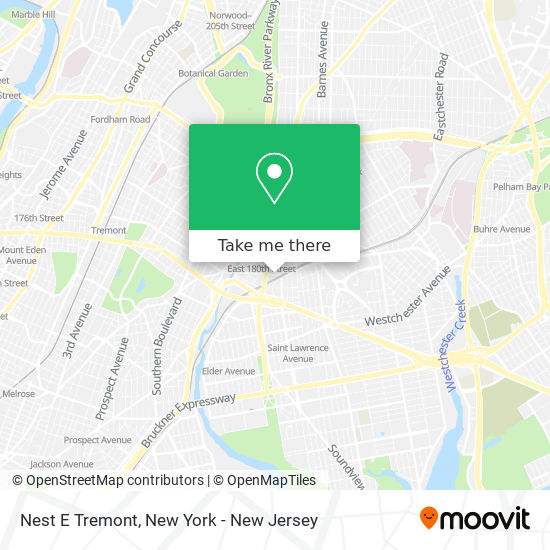 Nest E Tremont map
