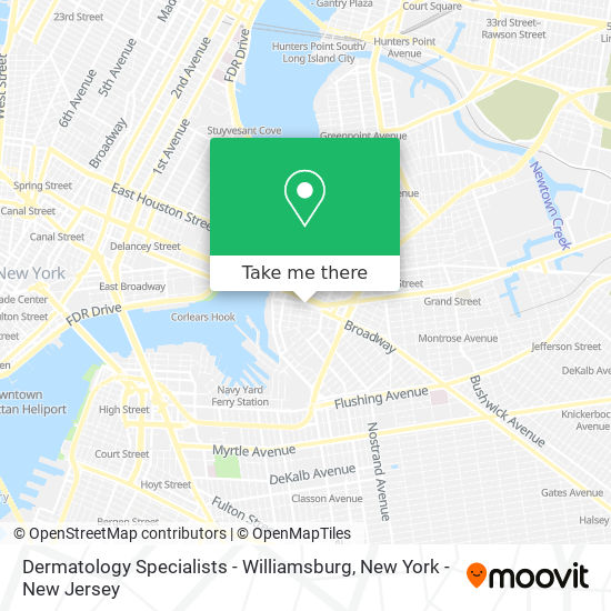 Mapa de Dermatology Specialists - Williamsburg