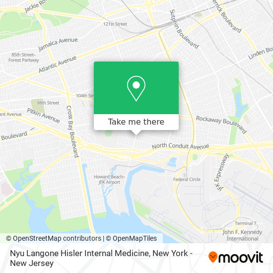 Nyu Langone Hisler Internal Medicine map